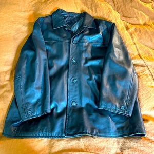 Men’s Vintage Tommy Hilfiger Genuine Leather Jacket Men's 3XL